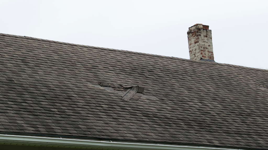 Roof Repairs of Damaged Asphalt Shingles